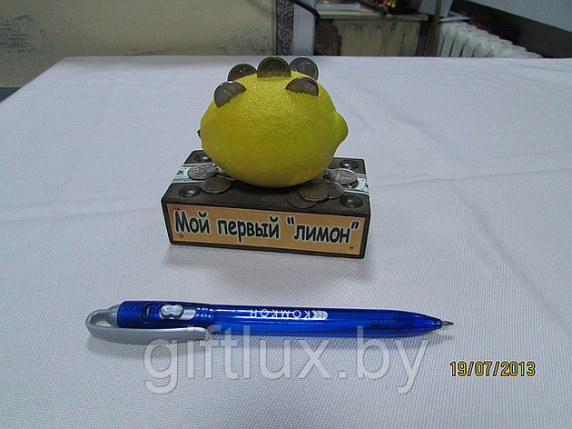Сувенир "Первый лимон",10*10*5см, фото 2