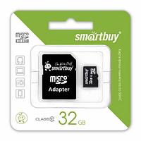 Карта памяти Smart Buy 32 GB (Micro SDHC)