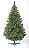 Искусственная елка "Классическая"с белыми и зелеными концами, высотой 2.5 метр