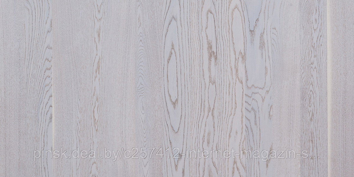 Паркетная доска Polarwood Дуб Elara White Matt однополосый