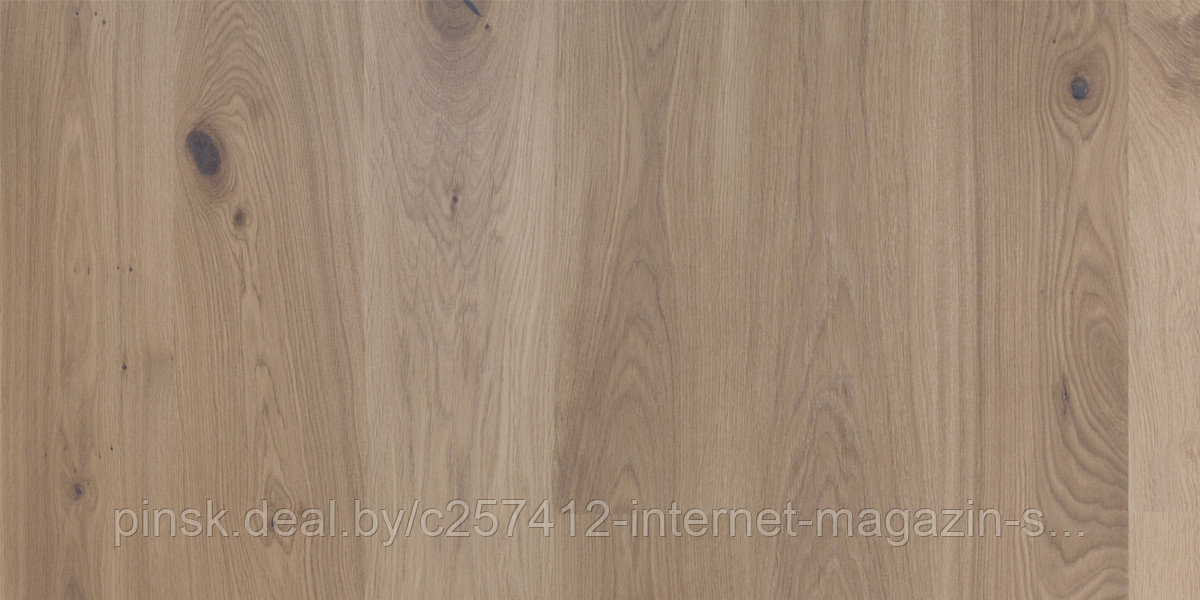 Паркетная доска Polarwood Дуб Mercury White Oiled однополосый