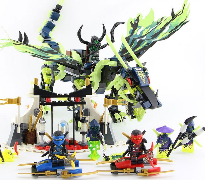 Конструктор Bela Ninja 10400 Атака Дракона Морро, 659 деталей (аналог Lego Ninjago) - фото 2 - id-p68472786