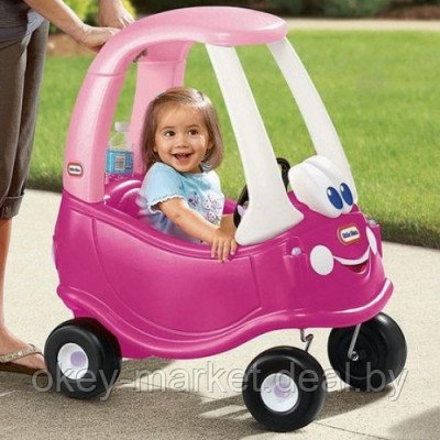 Машинка-каталка Little Tikes Princess малиновая 630750 - фото 4 - id-p68474824