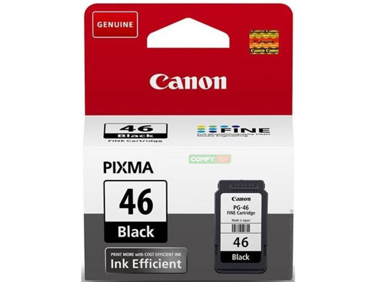 Картридж PG-46/ 9059B001 (для Canon PIXMA E404/ E414/ E464/ E474/ E484) чёрный - фото 1 - id-p33745784