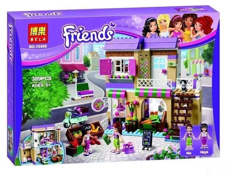 Конструктор детский Bela Friends «Продуктовый Рынок» 10495
