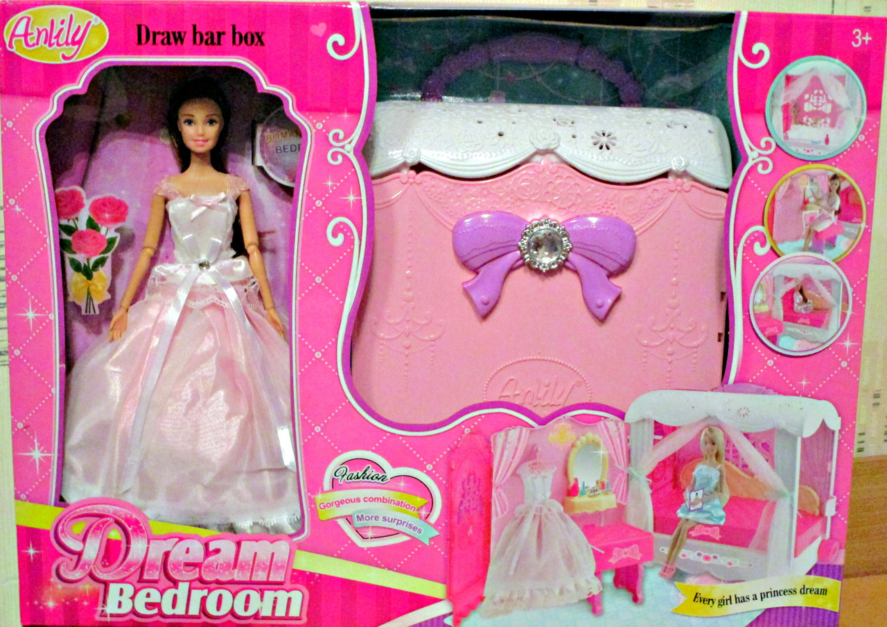 Игровой набор Кукла Anlily с сумочкой-спальней 99047 - фото 1 - id-p68511762