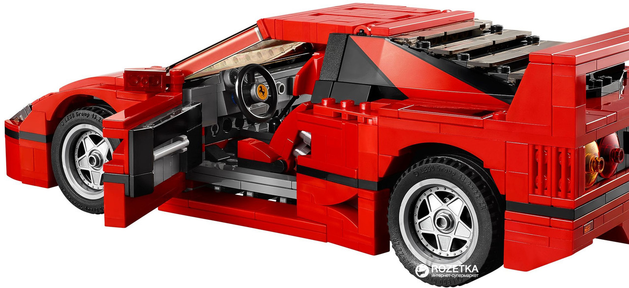 Конструктор Bela Create "Ferrari F40" 10567 (аналог Lego Creator Феррари F40 10248) 1157 деталей - фото 3 - id-p68512319