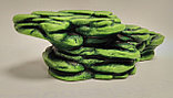 Камень Для Террариума Подставка Для Черепах 17 x 9 x 7 см суша К-25 зеленая, фото 3