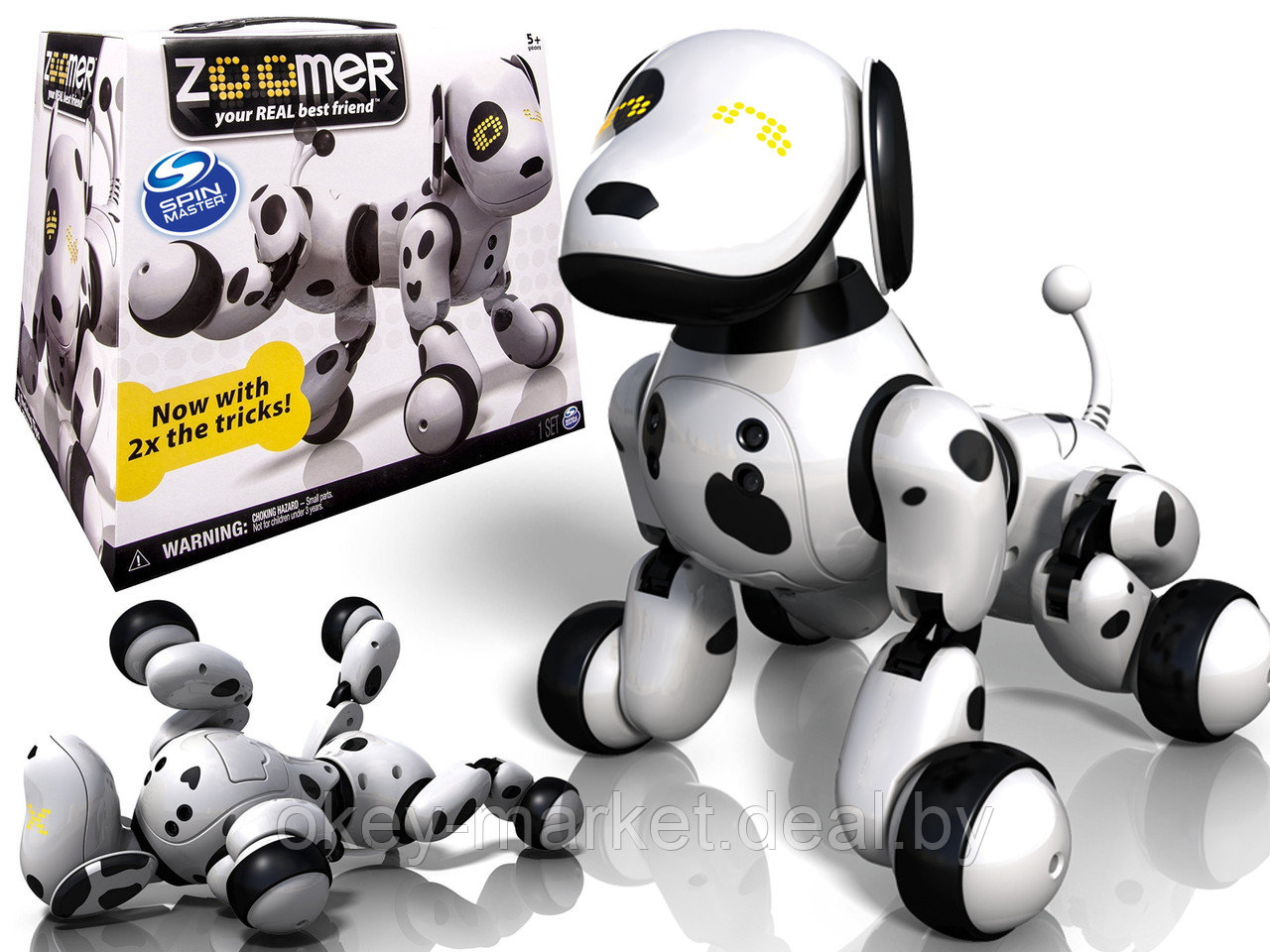 Интерактивная собака-робот Zoomer Далматинец Spin Master - фото 9 - id-p68531141