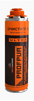 Очиститель монт. пены Profpur Ultra, 500мл
