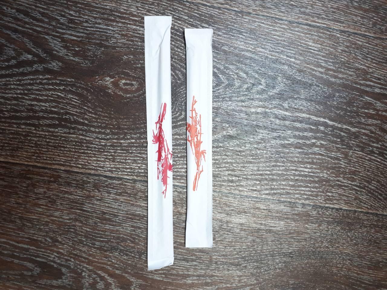 Палочки для суши 18 см в бумаге