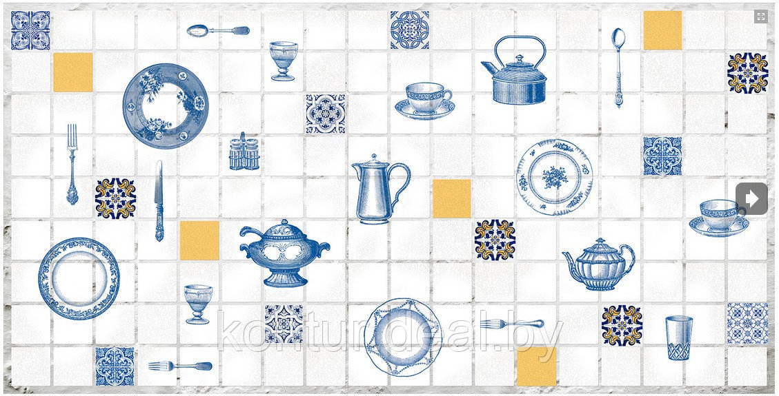 Декоративная панель ПВХ Мозаика "Кухня"