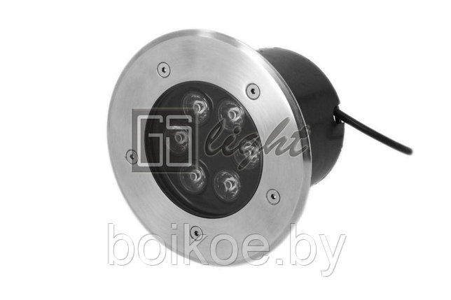Грунтовый светодиодный светильник 6W MD-A38-6, фото 2