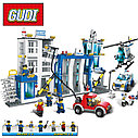 Конструктор 9320 Большой полицейский участок, 870 деталей аналог LEGO City (Лего Сити) 60047, фото 3