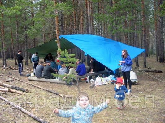 Тент строительный укрывачный, водонепроницаемый для укрытия от дождя, снега, солнца - фото 3 - id-p68578892