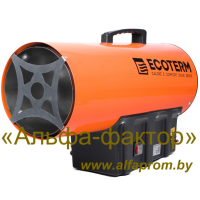 Газовый нагреватель воздуха Ecoterm GHD-50  (50 кВт, 220 Вольт, ручной поджиг)
