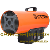 Газовый нагреватель воздуха Ecoterm GHD-50 (50 кВт, 220 Вольт, ручной поджиг)