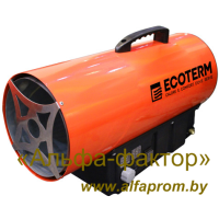 Газовый нагреватель воздуха Ecoterm GHD-50T  (50 кВт, 220 Вольт, электронный поджиг)