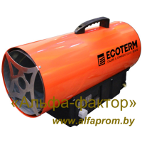 Газовый нагреватель воздуха Ecoterm GHD-50T (50 кВт, 220 Вольт, электронный поджиг)