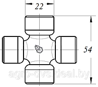 Крестовина Серия -1 (22х54)