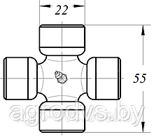 Крестовина W-2100 (22x55)