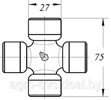 Крестовина Серия -4 (W2300) (27x75)