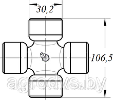 Крестовина Серия -7 (30х106,5)