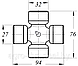 Крестовина для ШРУСов W2480 (32х76х27х94), фото 2