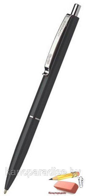 Ручка шариковая автоматическая Schneider К15, 0,7 мм., черная, стержень черный
