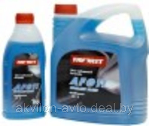 Antifreeze FAVORIT AFG 11+-40 C син. 1кг. Жидкость охлаждающая низкозамерзающая, фото 2