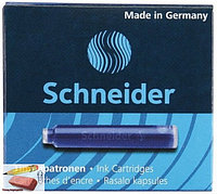 Чернильные патроны Schneider, 6 штук, синие