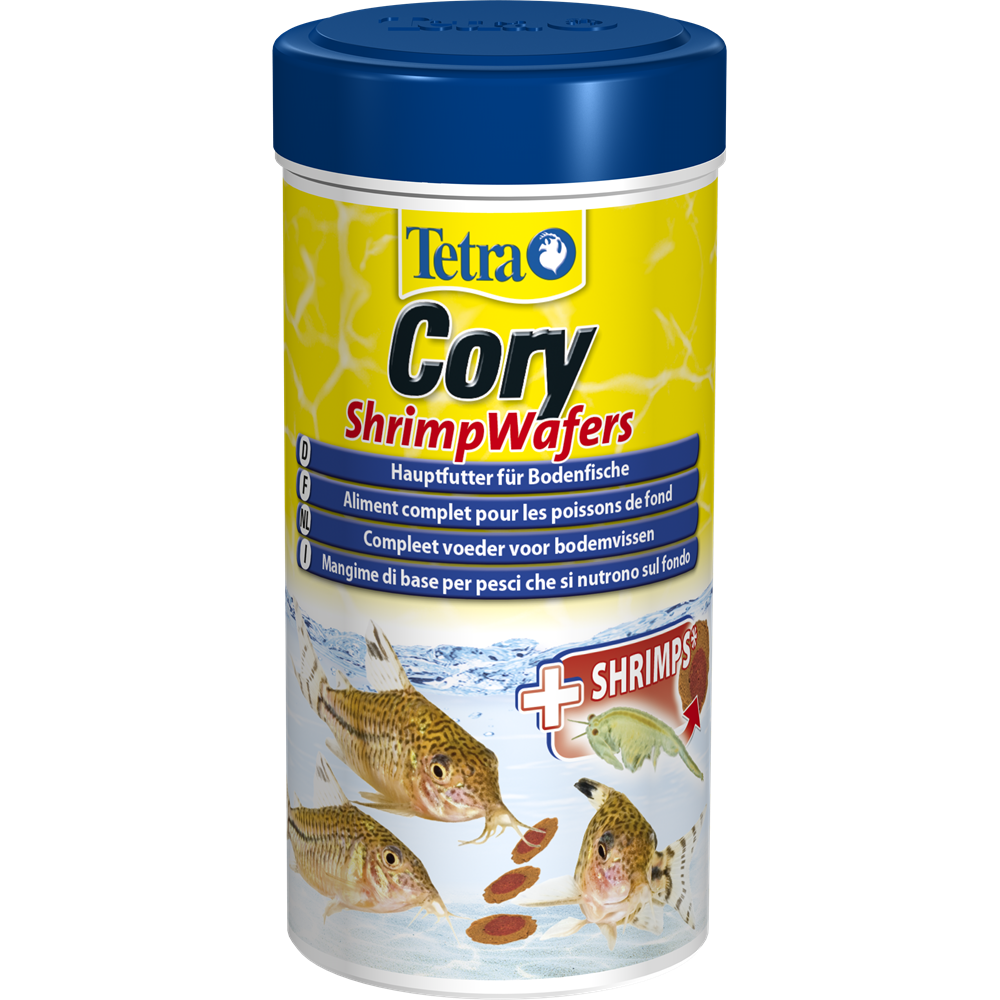 Tetra Cory Shrimp Wafers 100 ml (пластинки)  корм для донных рыб