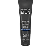 OLLIN Premier for Men Шампунь для волос и тела освежающий 250мл