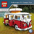Конструктор Creators "Volkswagen T1 Camper Van" 1342 детали 10569, фото 4