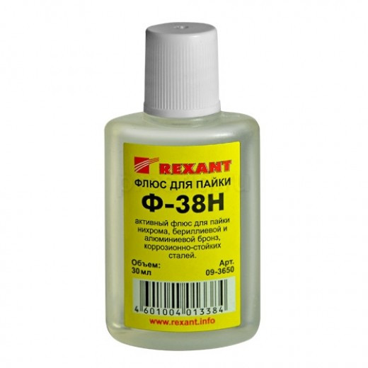 Флюс для пайки Ф-38Н 30мл REXANT