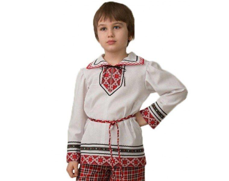 Карнавальный костюм Национальный "Рубашка вышиванка" Арт. 5601-1