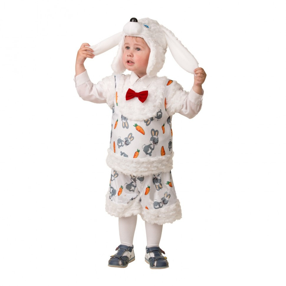 Карнавальный костюм Зайчонок Плутишка (Плюшки-зверюшки) Арт. 5302