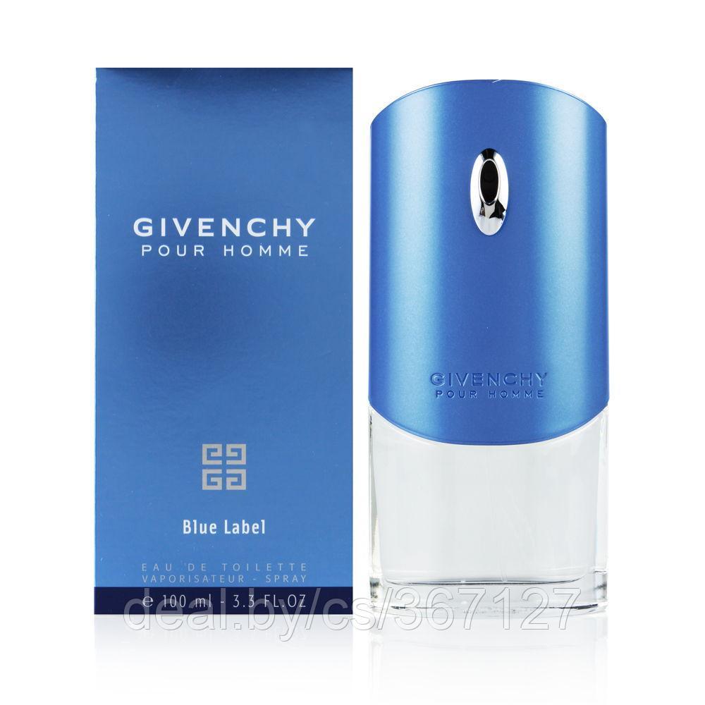 GIVENCHY POUR HOMME BLUE LABEL для мужчин 100 ml
