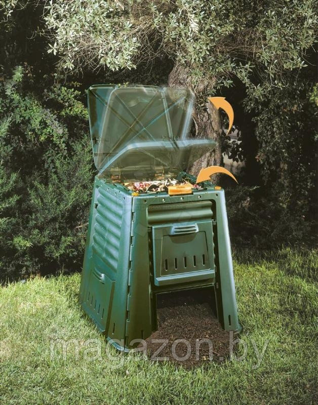 Компостер Keter Mega Composter 650л зеленый - фото 2 - id-p68643029