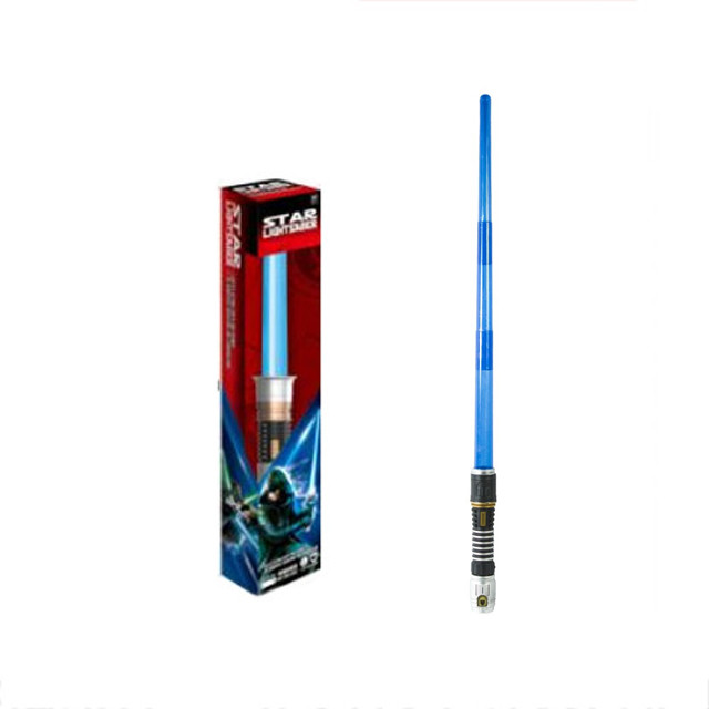 Световой раскладной меч синий Star Lightsabers (Star Wars) A8211 - фото 1 - id-p68644707