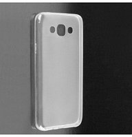Чехол-накладка для Samsung Galaxy E7 E700 (силикон) белый