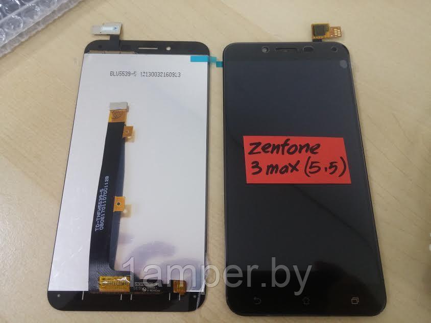 Дисплей Original для Asus Zenfone 3 Max/ZC553KL В сборе с тачскрином Черный - фото 1 - id-p68652426