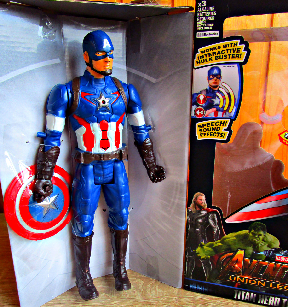 Набор "Avengers super heroes "супергероев 4 в 1"свет+муз" - фото 7 - id-p68653294