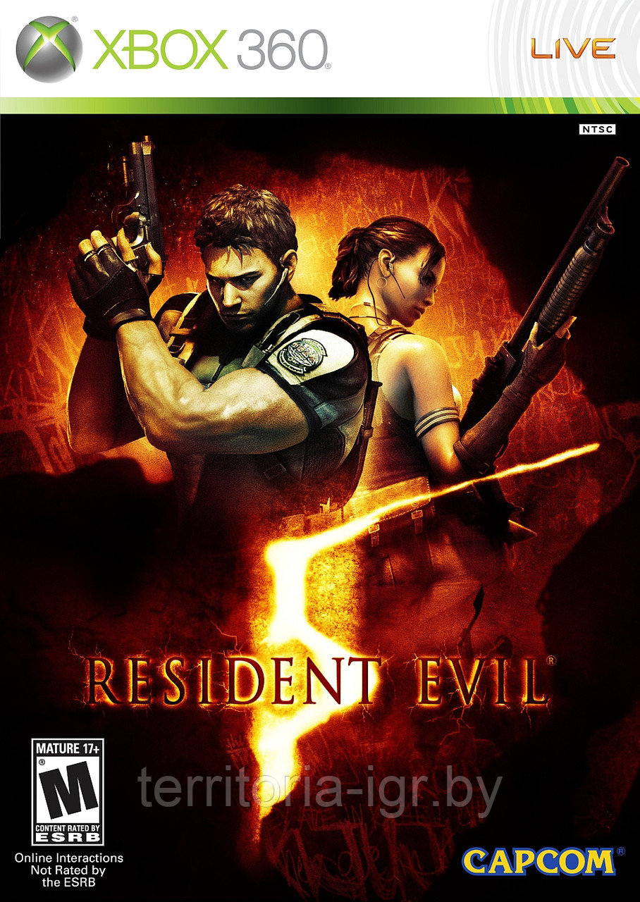 Resident Evil 5 Xbox 360 - фото 1 - id-p68655174