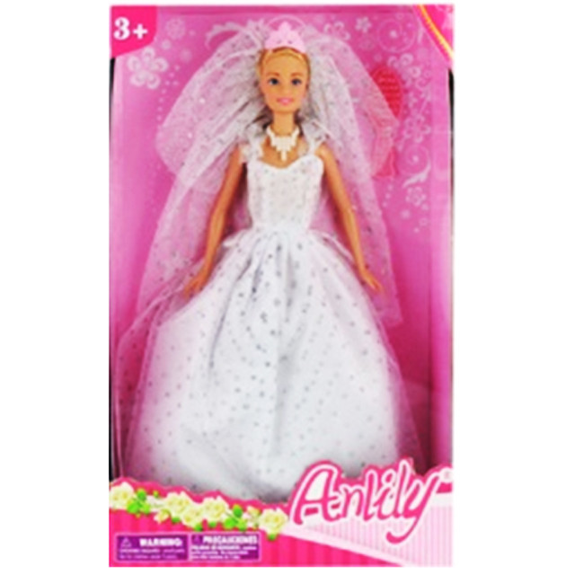 Кукла Anlily Невеста 30 см с аксессуарами 99025 - фото 1 - id-p68655324