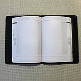 Съемная кожаная обложка на ежедневник ф-та А5 (чёрн.) Арт. 4-209, фото 9