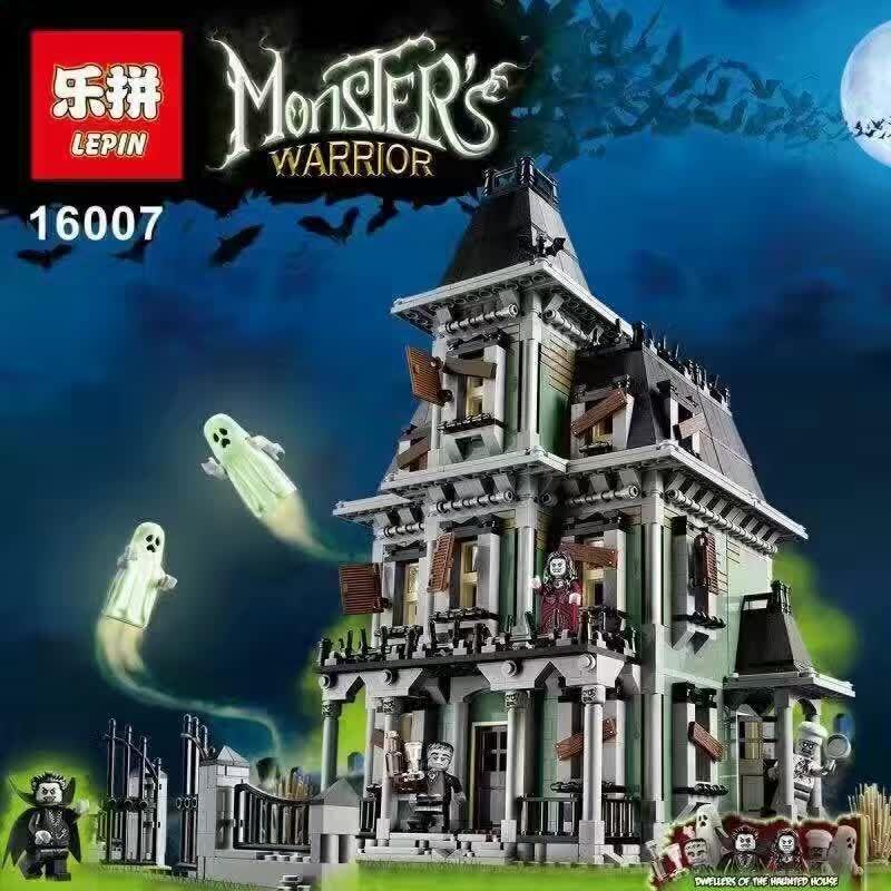Конструктор Lepin Monster Fighters 16007 Дом с привидениями, аналог Лего 10228