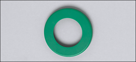 E80373 | GREEN COVER RING FOR KT - фото 1 - id-p68656598