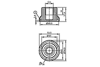 E33408 | ADAPT DIN 11864-1-BS-A/DN40/G1/2