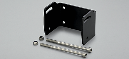 E3M102 | MOUNTING SET O3M U-SHAPED BLACK